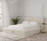 Havana Cushion Upholstered Ambassador Bed Frame - USA - Heavenlybeds