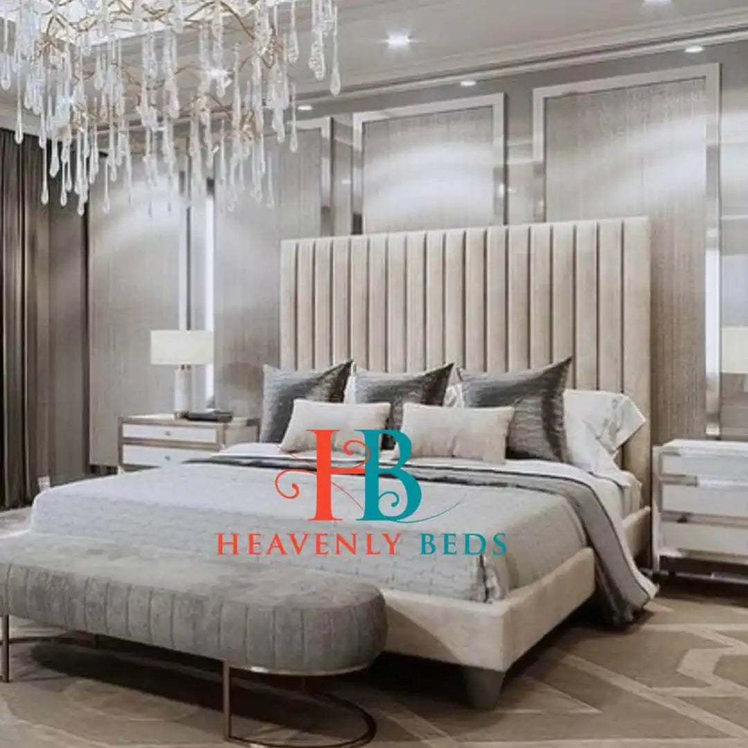 Moscow Bed Frame Available with Ottoman or Divan Storage - USA - Heavenlybeds